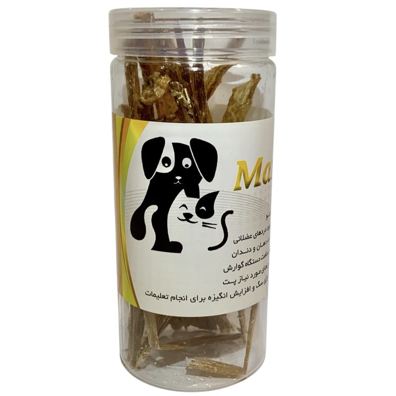 تشویقی سگ ماردین مدل lamb gut chews وزن 90 گرم